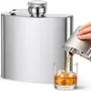 Set Exclusivo de Whiskey Transfronterizo, Petaca de Acero Inoxidable, Piedras para Enfriar Vino, Caja de Regalo de Madera, Juego de Copas Clásico