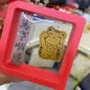 Adesivos de celular imitação de ouro ricos e explosivos Dafu com princesa por favor fique rico filme imitação de ouro símbolo único de sorte folha de ouro deus da riqueza