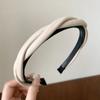 Argola de Cabelo Elegante Estilo Coreano com Torção Cruzada para Mulheres, Alta Pressão Sensível ao Cabelo, Argola para o Topo do Crânio, Novo de Verão 2025