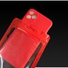 Bolsa de embalaje transparente de doble cara para funda de teléfono móvil transparente HD 3C accesorios para teléfono móvil bolsa con cremallera adornos bolsillo autosellable