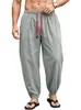 Calça jogger masculina com cordão transfronteiriça Amazon verão solta casual versátil comércio exterior respirável calça lanterna