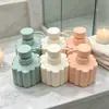 Dispensador de jabón de mano con patrón de mármol/color degradado con caja de color