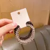 2025 Nueva Diadema de Felpa de Color Mixto Cuerda para el Cabello Suave de Alta Gama Coreana Accesorios para el Cabello Versátiles Elegantes de Color Caramelo de Moda