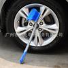 Cepillo para ruedas de lavado de autos, cepillo para neumáticos de mango largo, herramienta de limpieza de ruedas, cepillo para neumáticos de auto, cepillo de anillo de acero para limpieza