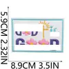 Parches Bordados de Fe para Decoración de Ropa Festiva, Parches de Corazón y Fresa, Parches Bordados de Letras Florales, Termoadhesivos