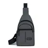 Bolso de pecho transfronterizo para hombre, nuevo estilo, casual de negocios, tela Oxford impermeable, bolso cruzado, gran capacidad, adecuado para viajes al aire libre