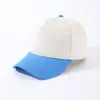 Gorra de Béisbol de Moda Estilo Coreano con Bloques de Color Versátil para Deportes al Aire Libre Sombrero para el Sol Transpirable Casual Unisex Gorra Venta al por Mayor
