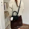 Nova Bolsa Pequena Tote de Verão 2026 para Mulheres, Bolsa Almofada de Bolinhas de Alto Valor de Nicho, Bolsa de Ombro Cruzada