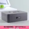 Nova Caixa de Armazenamento Doméstica à Prova de Fogo com Fechadura, Caixa de Ferro para Armazenamento Pequeno, Cofre para Documentos, Pequeno Cofre de Dinheiro Mini, Armazenamento Portátil