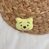 Lindo Dibujo Animado Creativo Cocodrilo Boca Grande Broche de Muñeco Estereoscópico Accesorios para Ropa y Bolso Pin de Monstruo Suave Lindo de Ojos Grandes