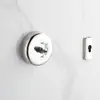 Tendedero Invisible para Interiores Sin Taladro Baño Secado de Ropa Retráctil Balcón Alambre de Acero Cable Estante Fabricante Venta al por Mayor Modelo Nuevo