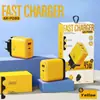 USB es Adecuado para Teléfono Móvil Apple Android Arpd20W Adaptador de Carga Rápida Cargador Cargador de Pared Cargador Estándar Europeo
