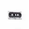 Cinta de cassette de audio en blanco, color sólido transparente, totalmente nueva, cassettes estándar de 60 y 90 minutos, disponible para dropshipping