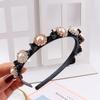 Novo estilo bonito doce faixa de cabelo headband estilo coreano meninas trançado cabelo cocar princesa acessórios de cabelo fábrica atacado
