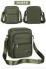 Comércio exterior Bolsa masculina de tecido Oxford Crossbody Bolsa de ombro casual de tecido Mochila multicamadas Bolsa de armazenamento portátil em estoque