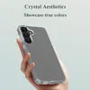 Adecuado para la funda del teléfono Samsung S24 Plus/S25 Plus, transparente, delgada y amigable con la piel LeReach