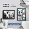 Funda impermeable giratoria para iPad de baño, soporte para tableta, almacenamiento impermeable sin taladro para teléfono de baño, adecuado para ver programas mientras te bañas