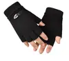 Luvas de Veludo Não Caindo Meio Dedo para Outono e Inverno para Homens e Mulheres, Luvas Quentes de Lã Espessadas para Ciclismo Infantil para Casais