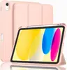 Funda Protectora Adecuada para iPad 11 con Ranura para Lápiz, 25 Modelos, Airbags de 10.2 pulgadas, Cubierta de Aire de TPU Séptima Generación, Pro 12.9 Séptima Generación