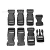 Stock Listo del Fabricante Hebilla Mini de Plástico de 10 mm, Hebilla de Seguridad de Plástico de 3 Puntos, Hebilla para Mochila Escolar de 1 cm, Hebilla para Equipaje