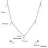 Pendientes de Estrella de Diamante Flash Calados de Diseño Europeo y Americano Cadena para Clavícula Colgante Conjunto de Collar y Pendientes de Estilo Frío Simple para Mujeres