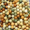 Cuentas Sueltas de Bodhi Peladas Pulsera DIY para Niñas Accesorios de Pulsera Placa de Bodhi Natural Cuentas de Buda Jugando Venta al por Mayor de Fábrica