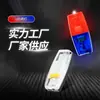 Luz de Ombro LED, Luz de Sinalização Noturna com Clipe de Ombro, Luz de Sinalização de Aviso de Alto Brilho Recarregável para Corrida ao Ar Livre e Saneamento