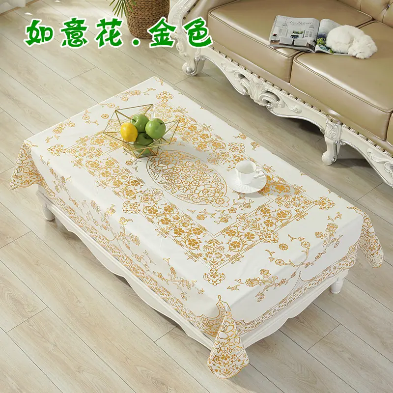 110x160 如意花 金色