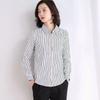 Camisa de Rayas Estilo Europeo para Mujer 2026 Nuevo Diseño de Moda Tendencia Nicho Primavera Otoño Verano Talla Grande Manga Larga