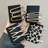 Pasador de Metal Plateado Hueco con Forma de Estrella, Pinza para Flequillo Lateral para Mujer, Pinza de Pato para Flequillo Frontal, Accesorio para el Cabello de Pasador Recto