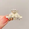 Mini Pinza para el Cabello con Forma de Corazón, Elegante Pasador de Princesa, Pinza de Media Presión Exquisita de Gama Alta, Pinza para Flequillo, Accesorio para el Cabello para Mujer