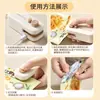 Mini seladora, um aparelho pequeno e portátil para selar alimentos e lanches na cozinha, perfeito para preservar o frescor