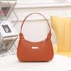 Bolso de Axila de Lichi para Mujer Bolso de Hombro Comercio Exterior Nuevo Moda Urbana Bolso de Mano con Forro