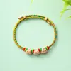 Novo Festival do Barco-Dragão Pulseira de Corda Cinco Cores Contas Cinco Elementos Corda de Mão Tecida à Mão Fio Cinco Cores Pulseira de Mão Zongzi Infantil Atacado