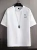 Camiseta de manga corta de seda helada transfronteriza para hombre, nuevo modelo 2026, ropa estampada de secado rápido de media manga, camiseta fina de verano holgada para hombre
