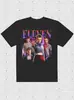 Camiseta de Manga Corta Familiar para Cosplay 2025 Harajuku Casual Camiseta de Stranger Things Color Eleven Mil Fans Camiseta