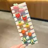 Lindo y Colorido Elástico para el Pulgar del Tamaño para Niños, Cuerdas para el Cabello de Bebé para Coletas Pequeñas, Bandas para el Cabello de Niñas Que No Dañan el Cabello, Hermosos Elásticos para el Cabello