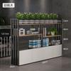 Novo Rack Divisória de Tela para Escritório Armário Divisório Simples Moderno Grade de Restaurante Suporte para Plantas Verdes Flores Parede Divisória