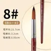 Set de Pinceles de Nylon Marley G1130 para Gouache, Óleo, Acuarela, Puntas Redondas y Puntiagudas, Pinceles Planos para Principiantes, Venta al por Mayor para Estudios de Arte