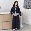 Traje de Primavera y Otoño para Niñas 2026 Nuevo Estilo Moda Elegante Ropa de Primavera para Niños Medianos y Grandes Niñas Estilo Coreano Casual Conjunto de Dos Piezas
