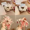 Elásticos de Cabelo, Scrunchies, Cordas para Coque Estilo Despojado, Cordas Doces para Rabo de Cavalo, Acessórios de Cabelo de Luxo, Enfeites de Cabelo no Atacado