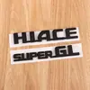 Plástico ABS Señal Personalizada para Coche Creativa Estéreo 3D Pegatina para Coche en Inglés Etiqueta de Cola Modificada Etiquetado Logotipo Impreso Personalizado