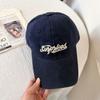 Gorra Coreana con Letra Nueva para Mujer para las Cuatro Estaciones, Gorra de Béisbol con Protección Solar para Exteriores, para Correr, Montar, Sombrero de Copa Blanda para Hombre