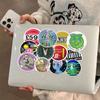 50 retro americano nostálgico etiqueta personalidade adesivos papelaria skate copo de água telefone móvel skate adesivos adesivo