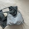Bolso de Hombro Cruzado Tote de Cuero Suave Mariposa Gran Capacidad Alto Valor Facial Suave para Mujer Nuevo Verano 2024