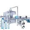 Máquina de Enchimento de Água Mineral Água Pura Três-em-Um Máquina de Enchimento de Água Engarrafada Cheia Equipamento de Enlatamento de Água Pura