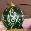 Pelota de Navidad Inflable de PVC Nueva Transfronteriza de Punto Pelota de Navidad Inflable de Plástico Ecológica Pelota de Navidad para Atmósfera de Patio