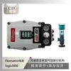 Posicionador de válvula Flowserve logix3800 acoplado à válvula de controle de água negra Chuanyi HVH