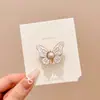 Hebilla de Cintura de Mariposa, Botón sin Perforación, Artefacto de Ajuste de Cintura de Pantalones, Tamaño de Cintura Fijo, Botón Conveniente Tipo Pin