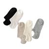 Calcetines cortos nuevos calcetines de barco calcetines retro niños color liso contraste simple calcetines rayados japoneses Corea del Sur venta directa Dongdaemun
